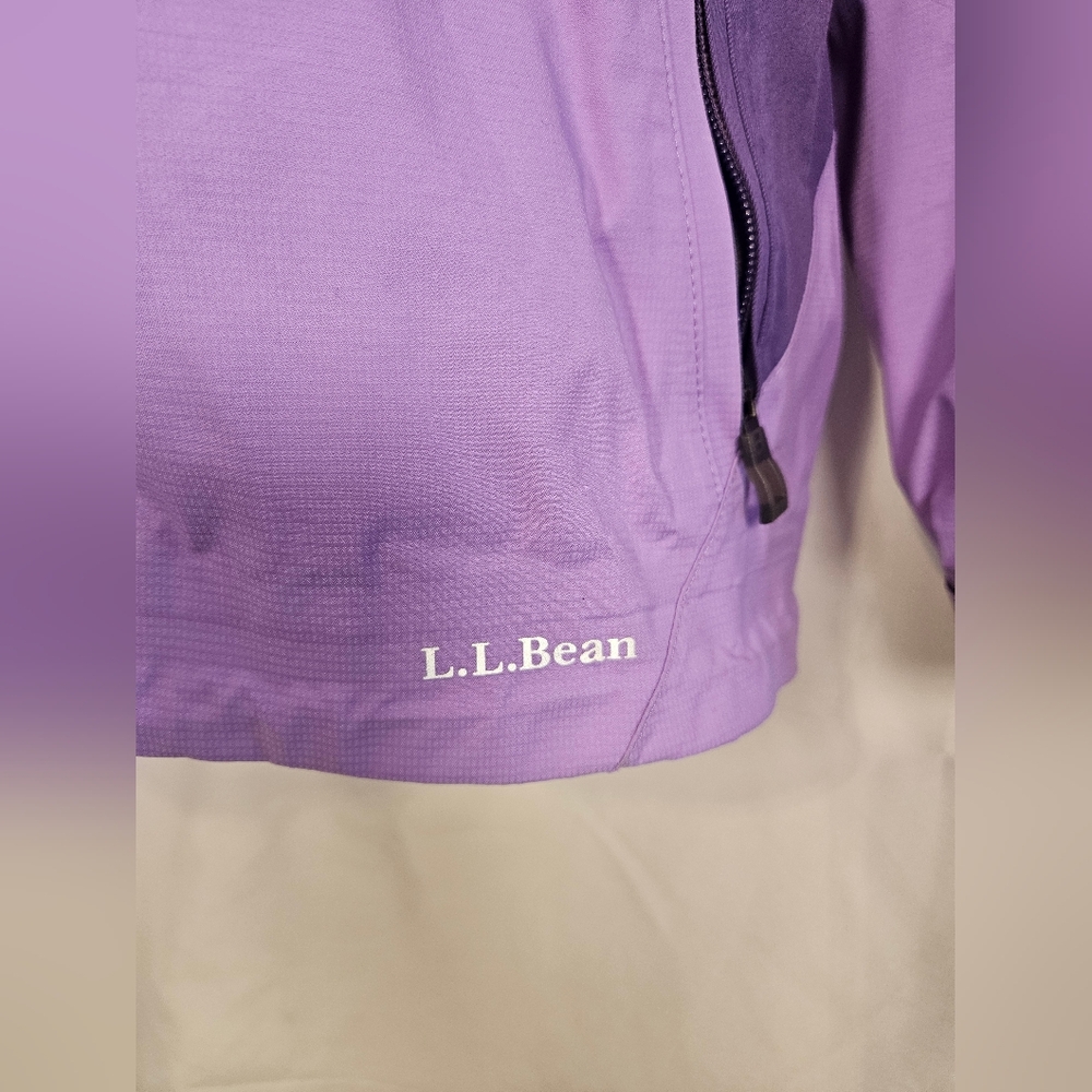 L.L.Bean Women’s Reg 3-in-1 Jacket Purple Polartec Fleece Liner Weather Channel - Picture 2 of 10